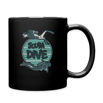 Scuba Dive Diver Diving Divers Diving Friends - Mug uni - noir - Droite