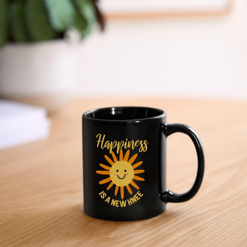 Bionic titanium knee replacement gift Full Colour Mug