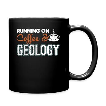 Cadeau de géologie géologue géomètre - Mug uni - noir - Droite