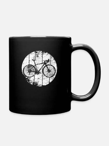 Racing bike - Full Colour Mug - black