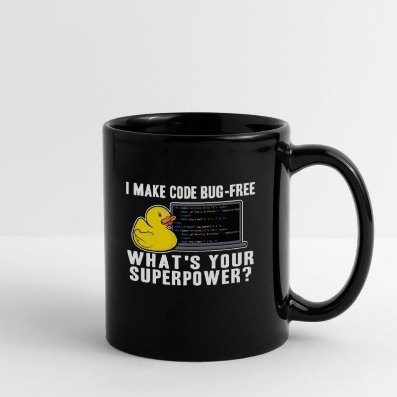 Programmeurs Canard Programmation Debugging Drôle Mug uni