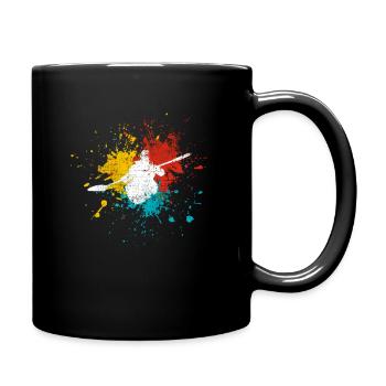 kayak - Mug uni - noir - Droite