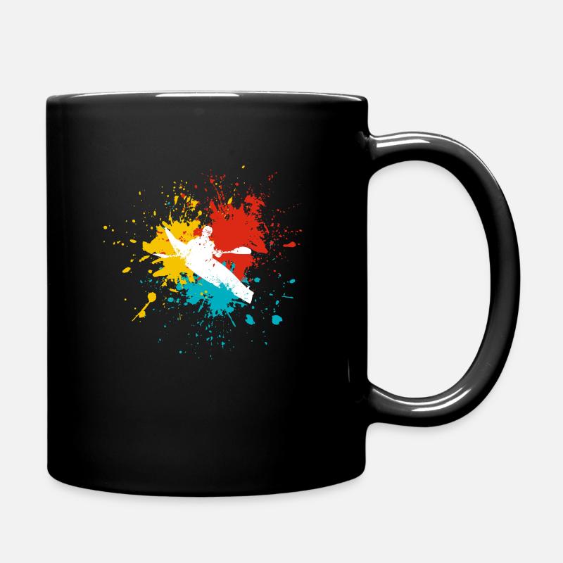 kayak - Full Colour Mug - black