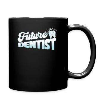 Cadeau de dentiste de dentisterie des dents - Mug uni - noir - Droite