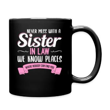 Cadeau de beau-frère de la famille fière de son gendre - Mug uni - noir - Droite