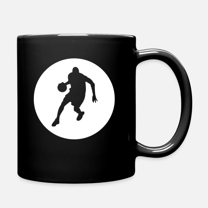 basketball - Full Colour Mug - black