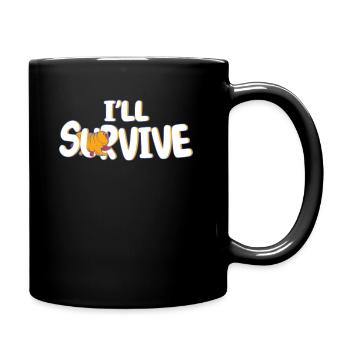 Biologen Mikrobiologen Tardigrade Geschenk - Tasse einfarbig - Schwarz - Rechts