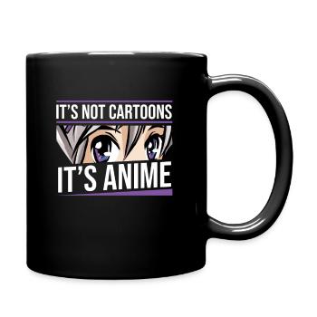 Ce ne sont pas des dessins animés, c'est de l'anime drôle au Japon Manga - Mug uni - noir - Droite