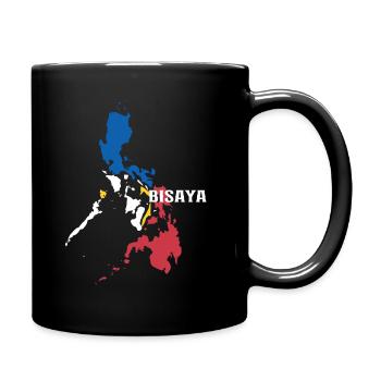 Bisaya design for Cebu Filipinos and Filipinas - Full Colour Mug - black - Right