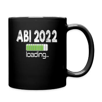 Abi 2022 Abitur 2022 - Tasse einfarbig - Schwarz - Rechts