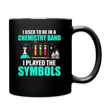 Chimie Chimiste sort drôle - Mug uni - noir - Droite