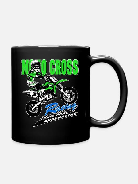Motocross pour enfants - KIDS MX - Mug uni - noir
