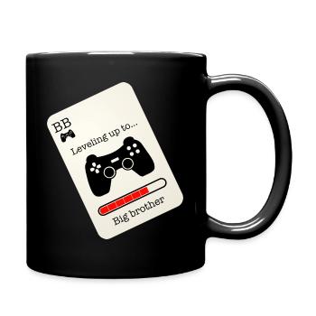 Big Brother Level Up Promoted Completet Gamer - Full Colour Mug - black - Right