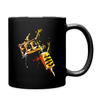 Tattoo Machine - Full Colour Mug - black - Right