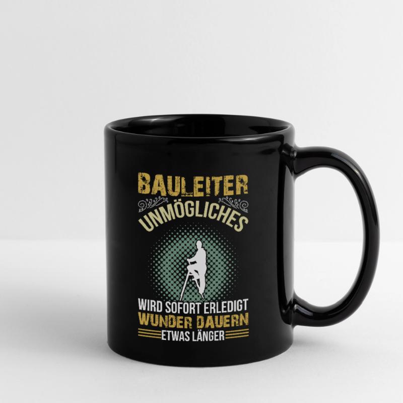 Construction managers make it possible Full Colour Mug