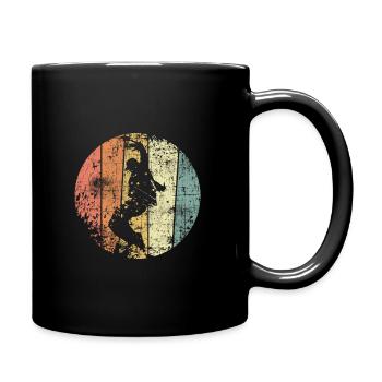Breakdancer vintage Hip-Hop - Full Colour Mug - black - Right