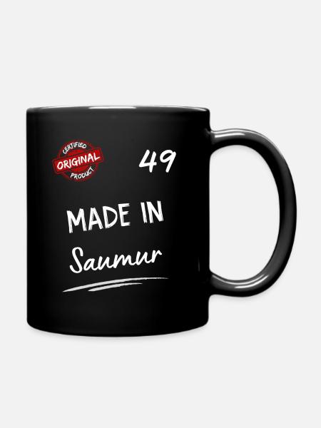 Saumur - Tasse einfarbig - Schwarz