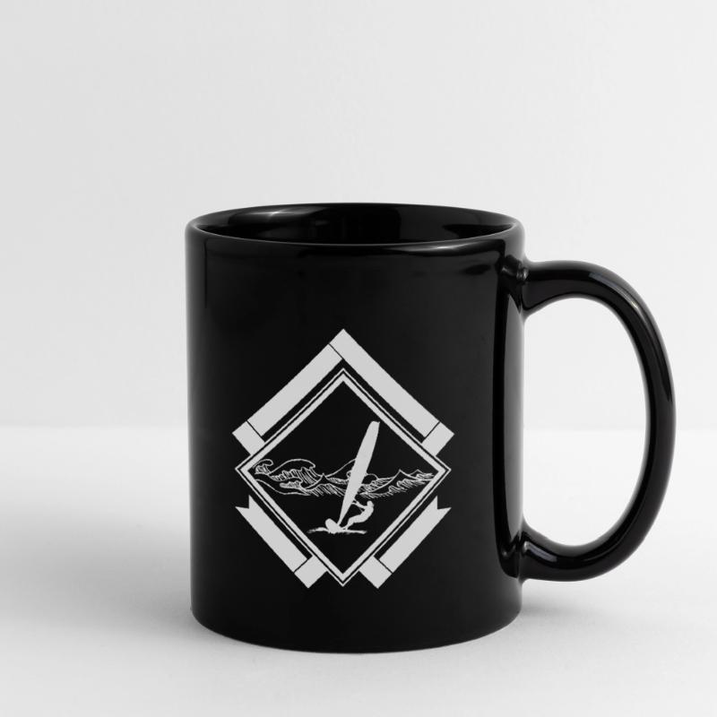 Windsurfer Tasse einfarbig