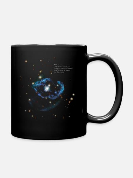 Nebula Abell 78 - Full Colour Mug - black