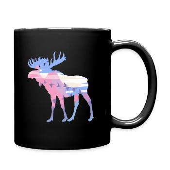 elk - Full Colour Mug - black - Right