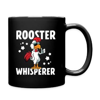 Rooster Whisperer Chicken Coop - Full Colour Mug - black - Right