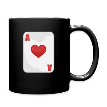 Ass Card - Full Colour Mug - black - Right