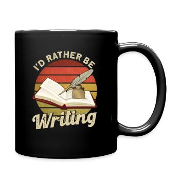Sort Writer Auteur de livre Cadeau - Mug uni - noir - Droite