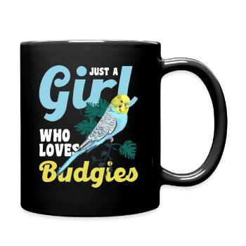 Perruque de perruque de perruque fille cadeau - Mug uni - noir - Droite