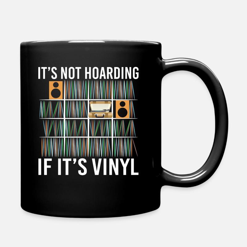 It’s Not Hoarding If It’s Vinyl Vintage Records - Mug uni - noir