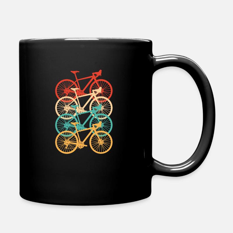 Rennrad - Tasse einfarbig - Schwarz