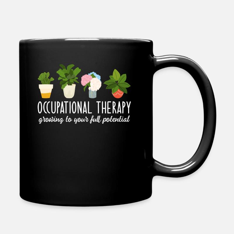 Occupational Therapy - Full Colour Mug - black