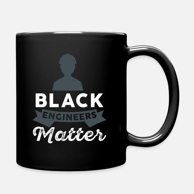 Ingenieur - Black Engineers Matter - Tasse einfarbig - Schwarz