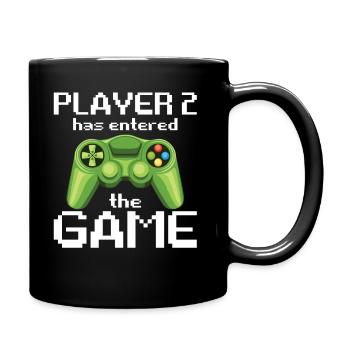 Player 2 Has Entered The Game - Mug uni - noir - Droite