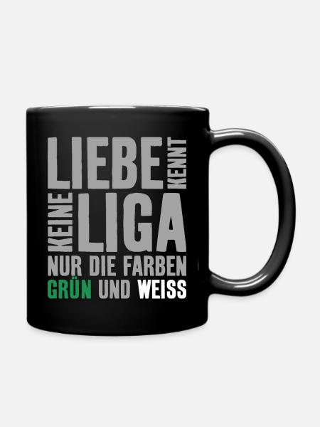LIEBE KENNT KEINE LIGA ABSTIEG BREMEN - Tasse einfarbig - Schwarz