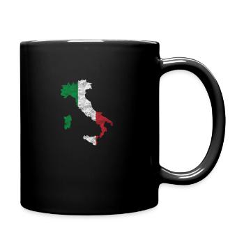 Italy Italian Italian gift idea - Full Colour Mug - black - Right