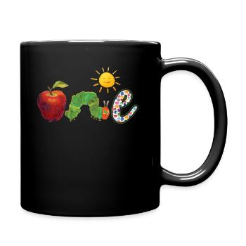 Apple Worm Palette One Baby - Tasse einfarbig - Schwarz - Rechts