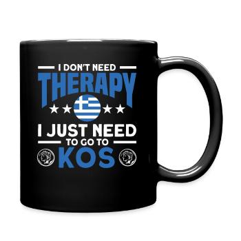Grecque Kos cadeau grec - Mug uni - noir - Droite