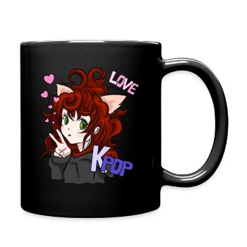 LADY kpop - Full Colour Mug - black - Right