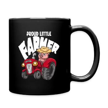 Proud little farmer - Full Colour Mug - black - Right