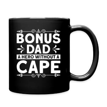 Bonus Père Beau-père Bonus Papa Cadeau - Mug uni - noir - Droite