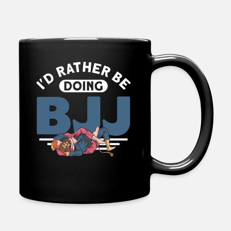 Jiu Jitsu Schüler BJJ Jiu Jitsu Geschenk - Tasse einfarbig - Schwarz