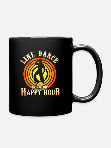 Groupe de danse country Linedance Gift - Mug uni - noir