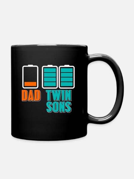 Père Jumeaux - Mug uni - noir