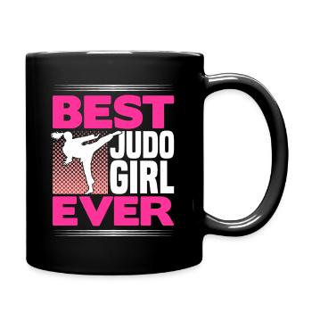 Japanisch Judo Schüler Judo Geschenk - Tasse einfarbig - Schwarz - Rechts