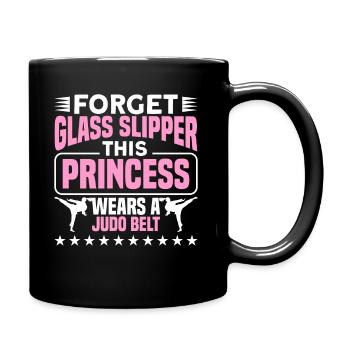 Judo Japanisch Judo Schüler Geschenk - Tasse einfarbig - Schwarz - Rechts
