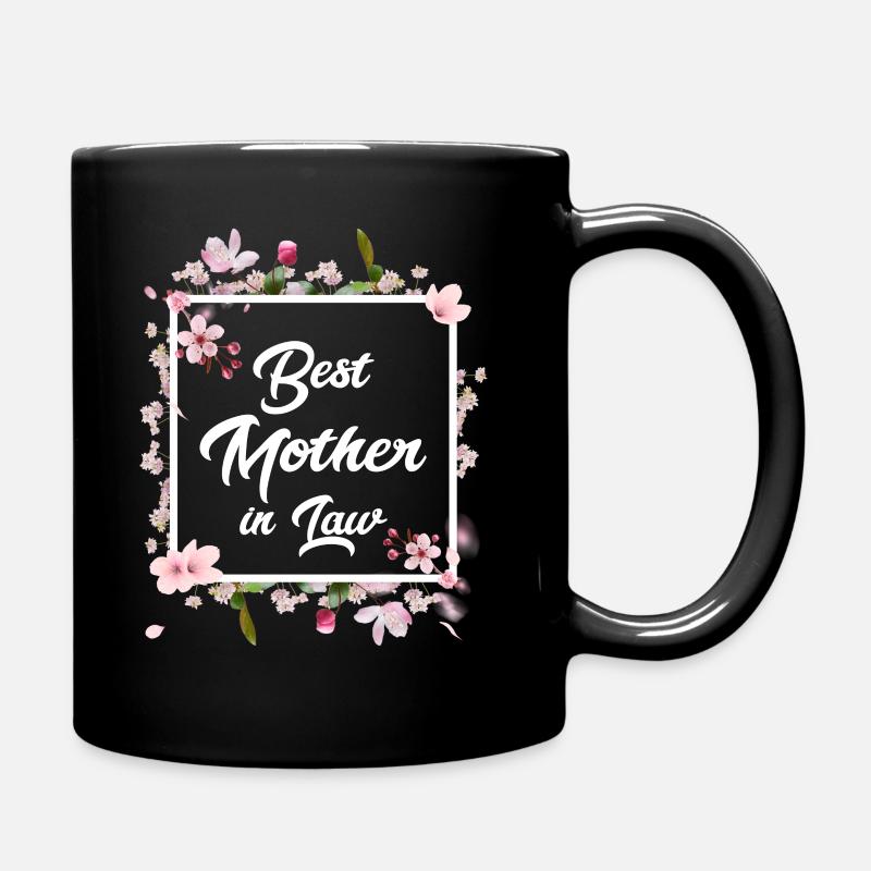 Meilleure belle-mère du monde Belle-mère - Mug uni - noir