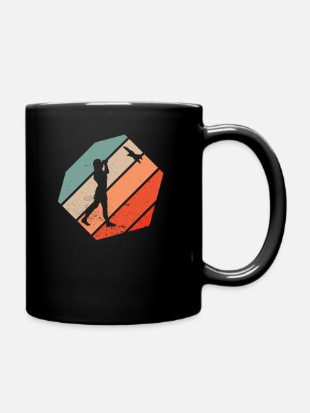 Bird Watching - Full Colour Mug - black