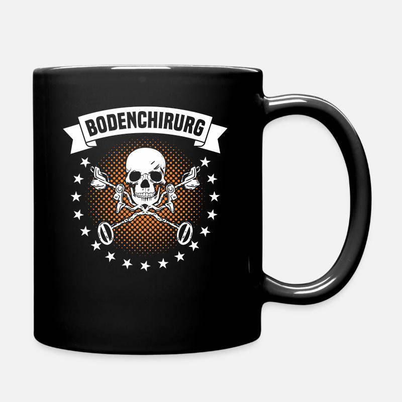 Sondengänger Bodenchirurg Sondeln Sondler - Tasse einfarbig - Schwarz