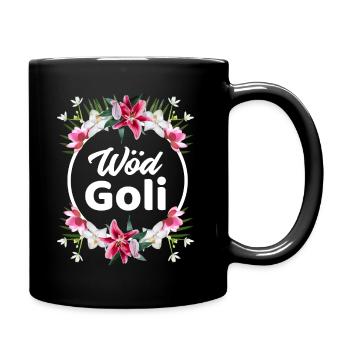 Wöd Goli Taufgoli Patentante Österreich Taufpatin - Tasse einfarbig - Schwarz - Rechts