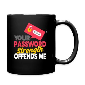 Sécurité informatique Geek Cybersécurité Cadeau - Mug uni - noir - Droite
